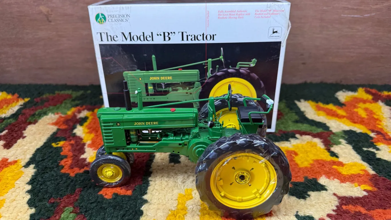 John Deere Diecast Model B Tractor