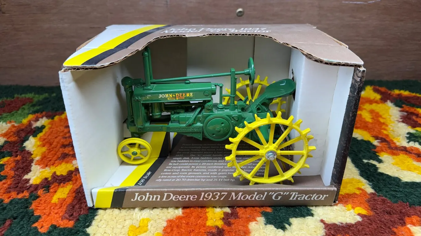 1937 John Deere Diecast Model G Tractor