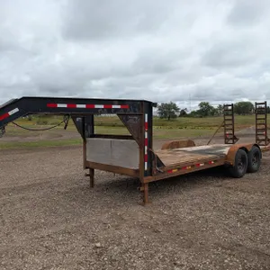 2006 24' Lowboy Gooseneck Trailer