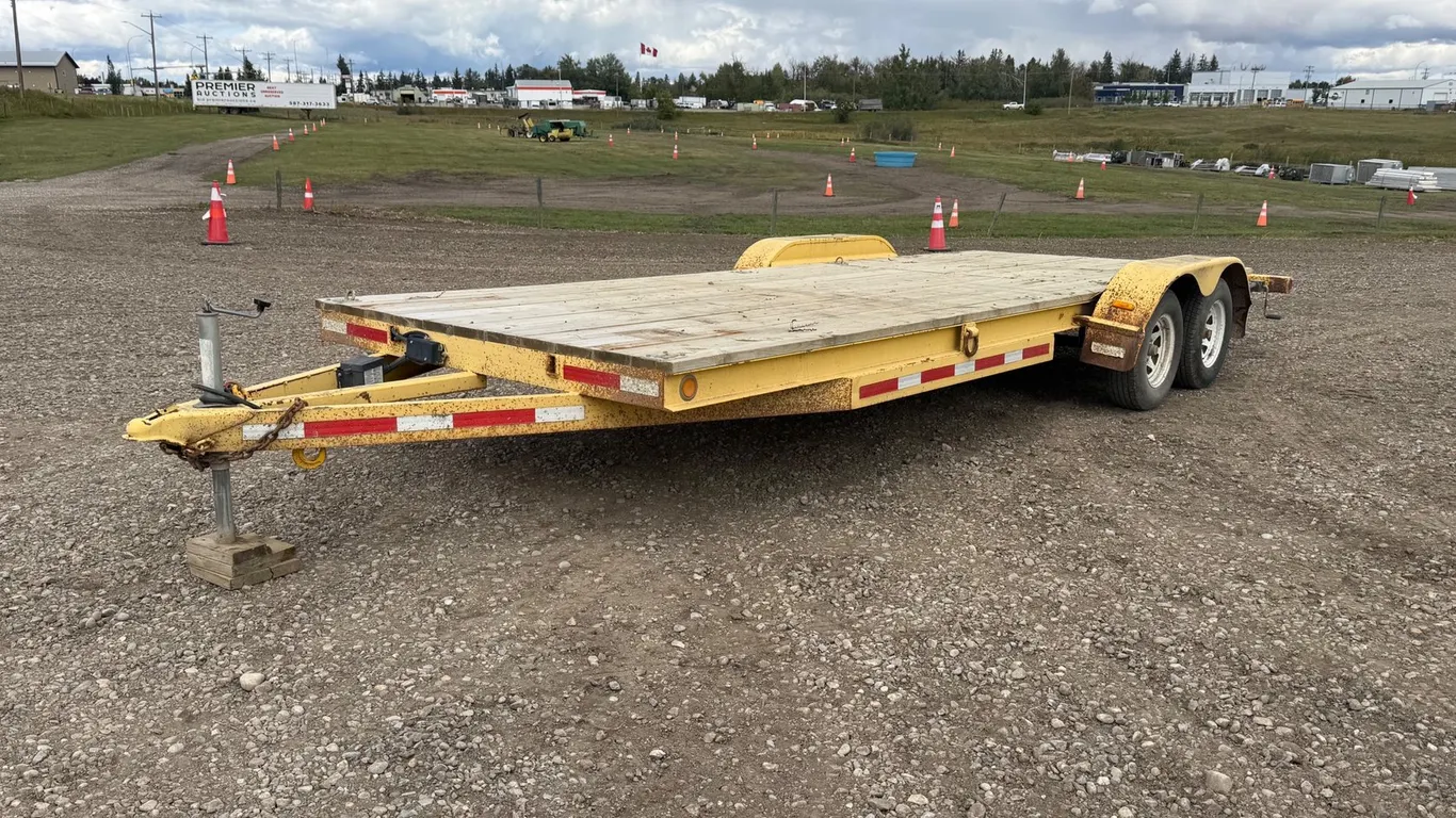 2017 Homebuilt 22' T/A Equipment Trailer
