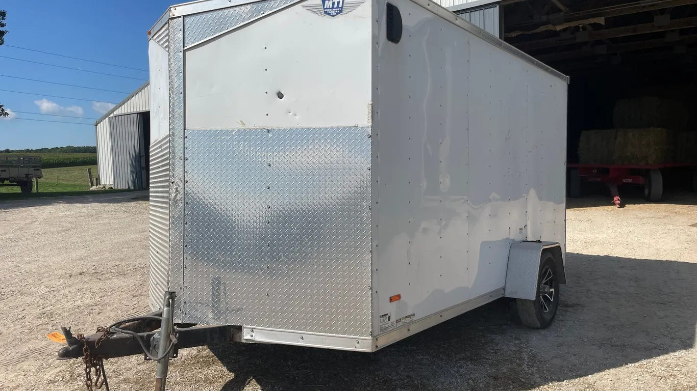 2018 MTI 14' Cargo Trailer (Has WI Title)