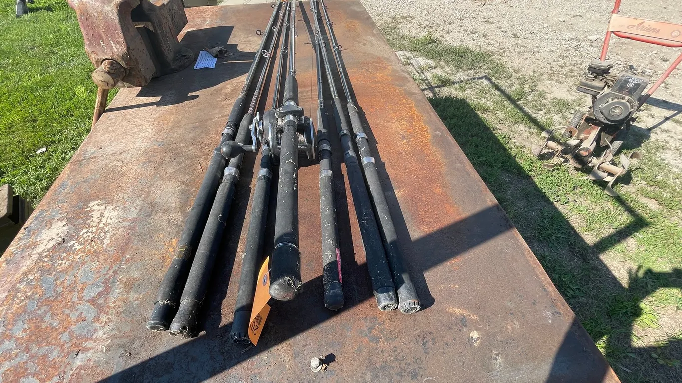 Deep Sea Fishing FIshing Poles