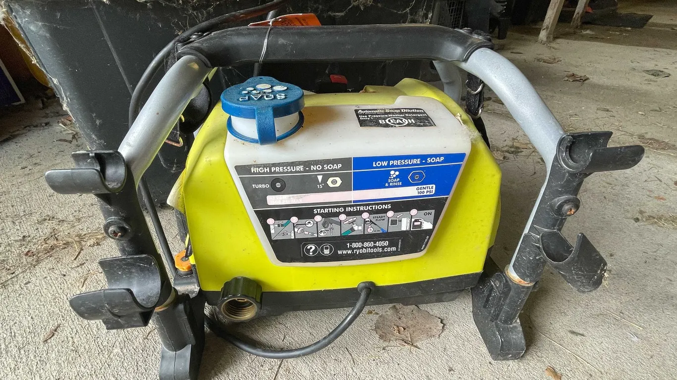 Ryobi Portable Pressure Washer