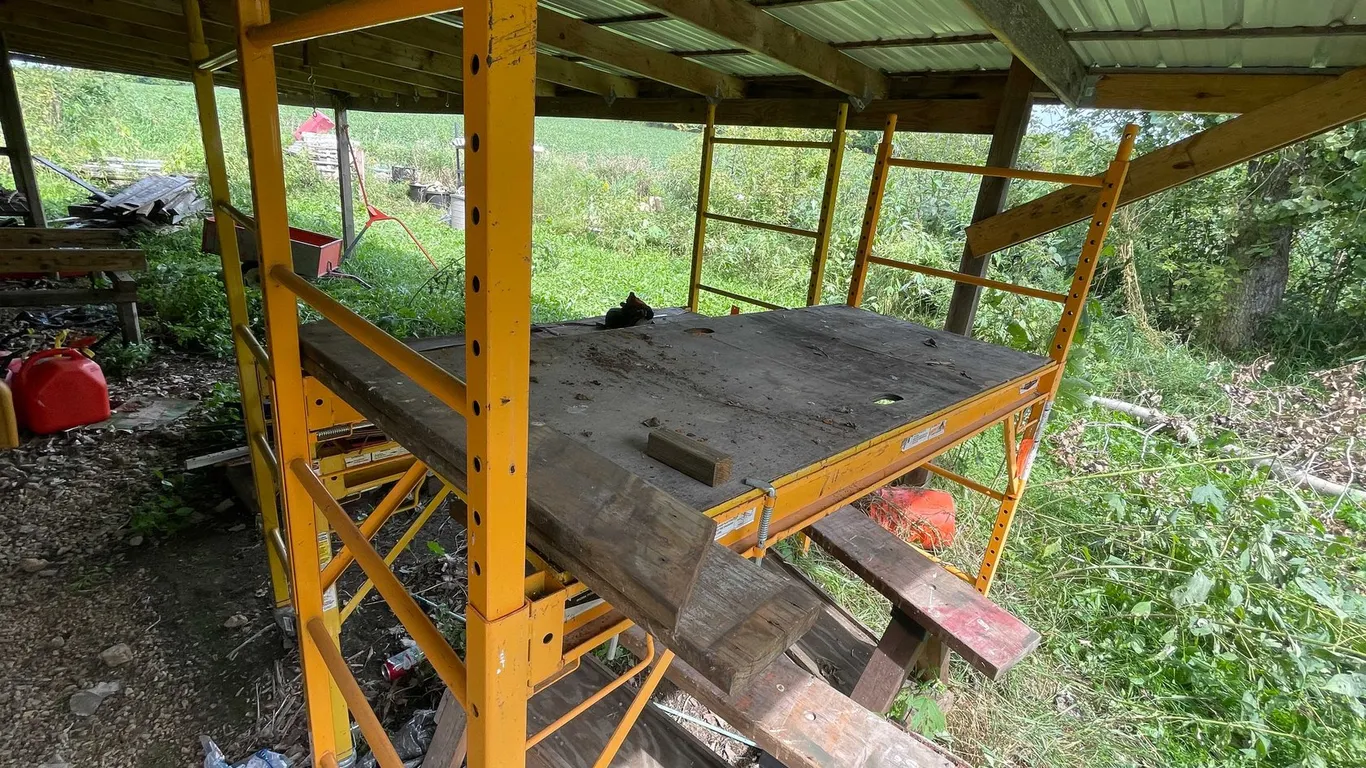 6" Steel Rolling Scaffolding