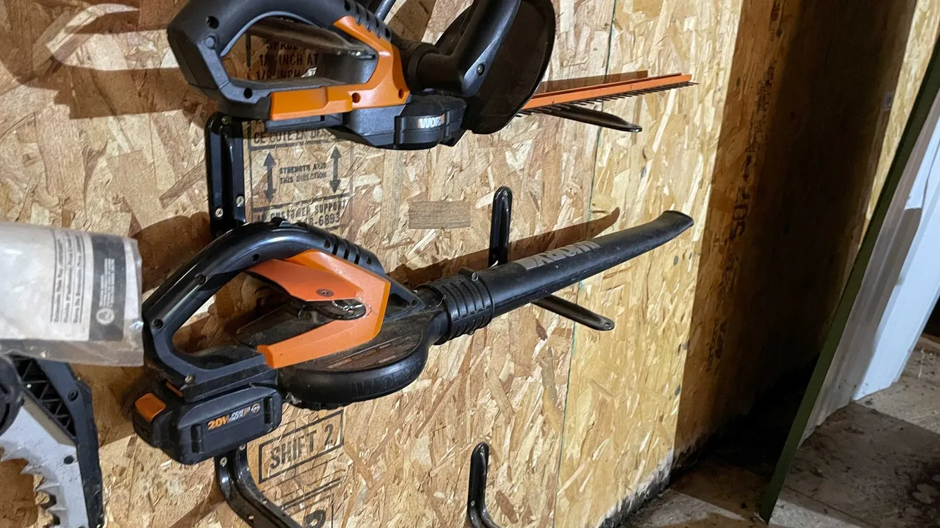 Worx Trimmer and Worx Leaf Blower