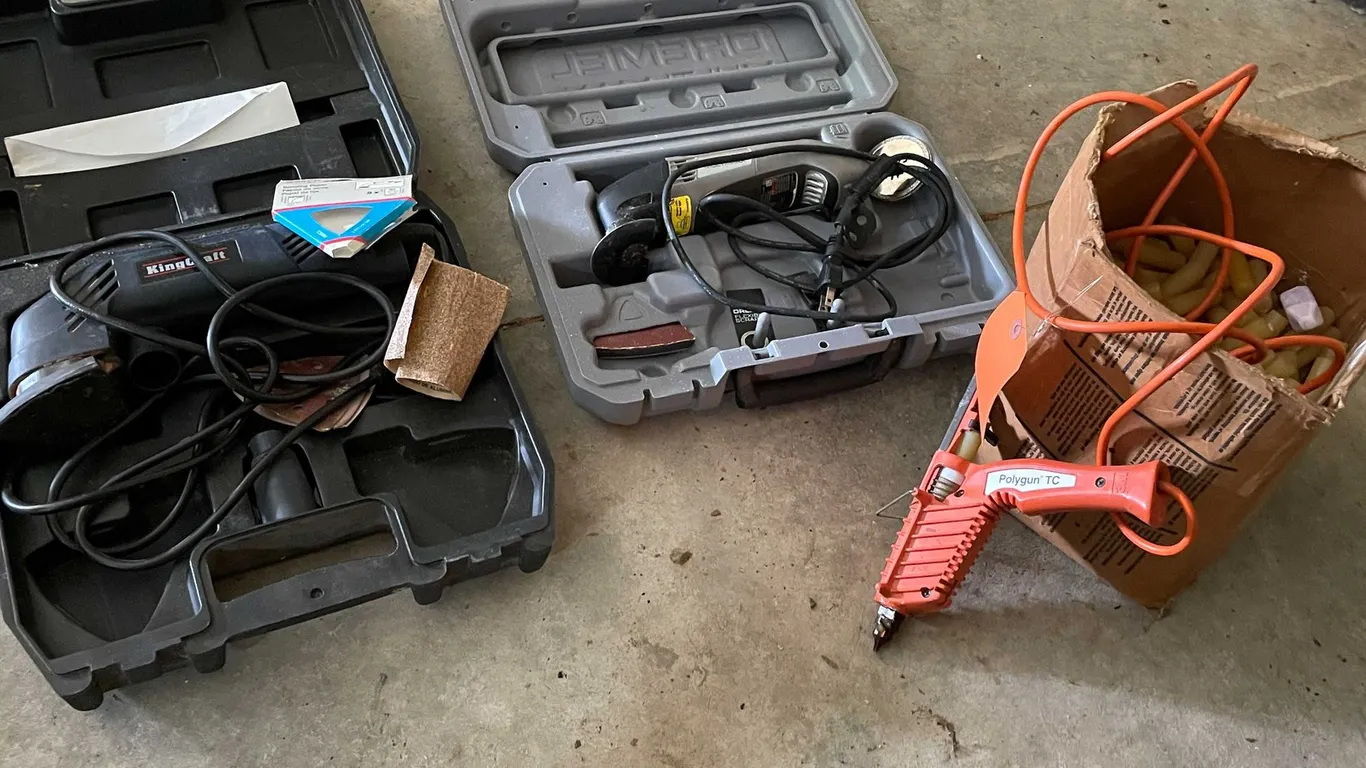 (2) Power Tools and Glue Gun
