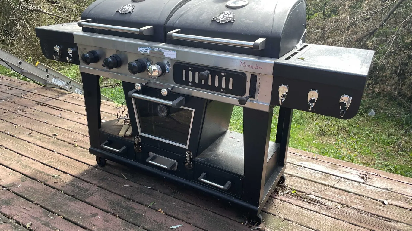 Pit Boss Offset Smoker and Grill