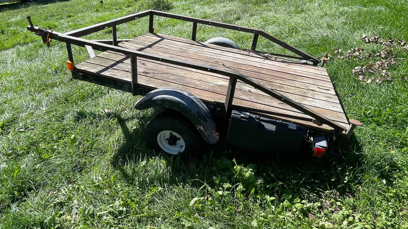 Small Single Axle Trailer