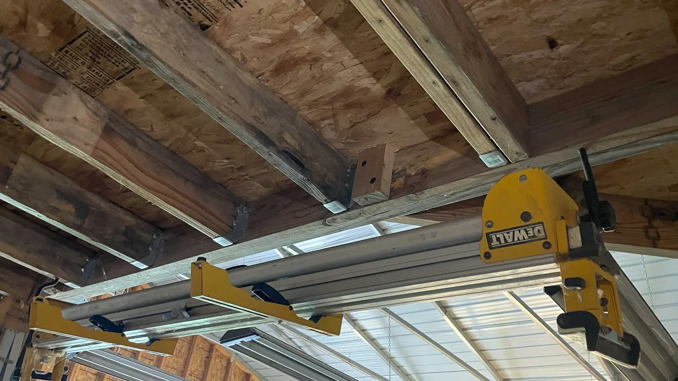 DeWalt Miter Saw Stand and Tool Shop Laser Level Kit