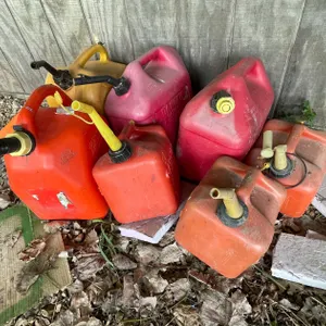 (7) Poly Fuel Containers