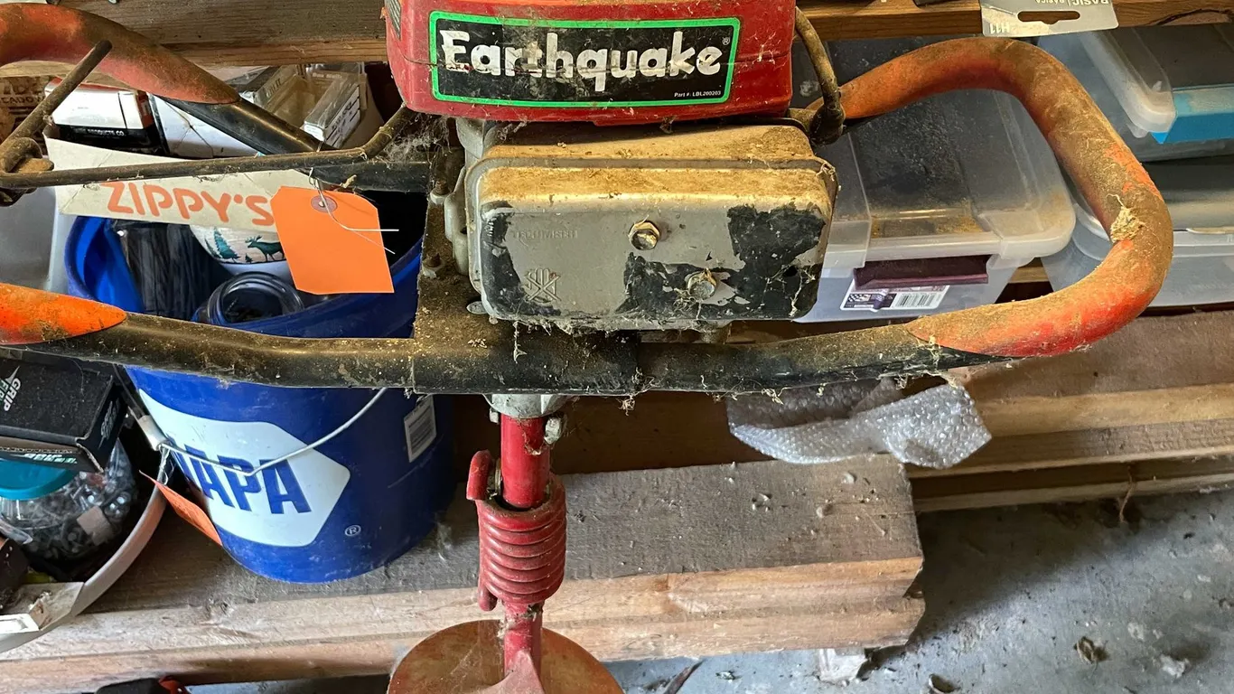 Gas Powered Earthquake Power Drill