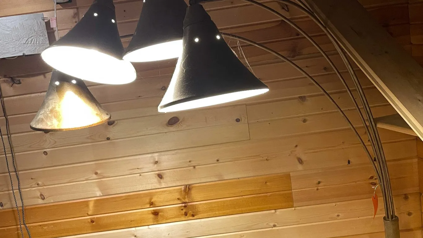 4 Lamp Standing Light