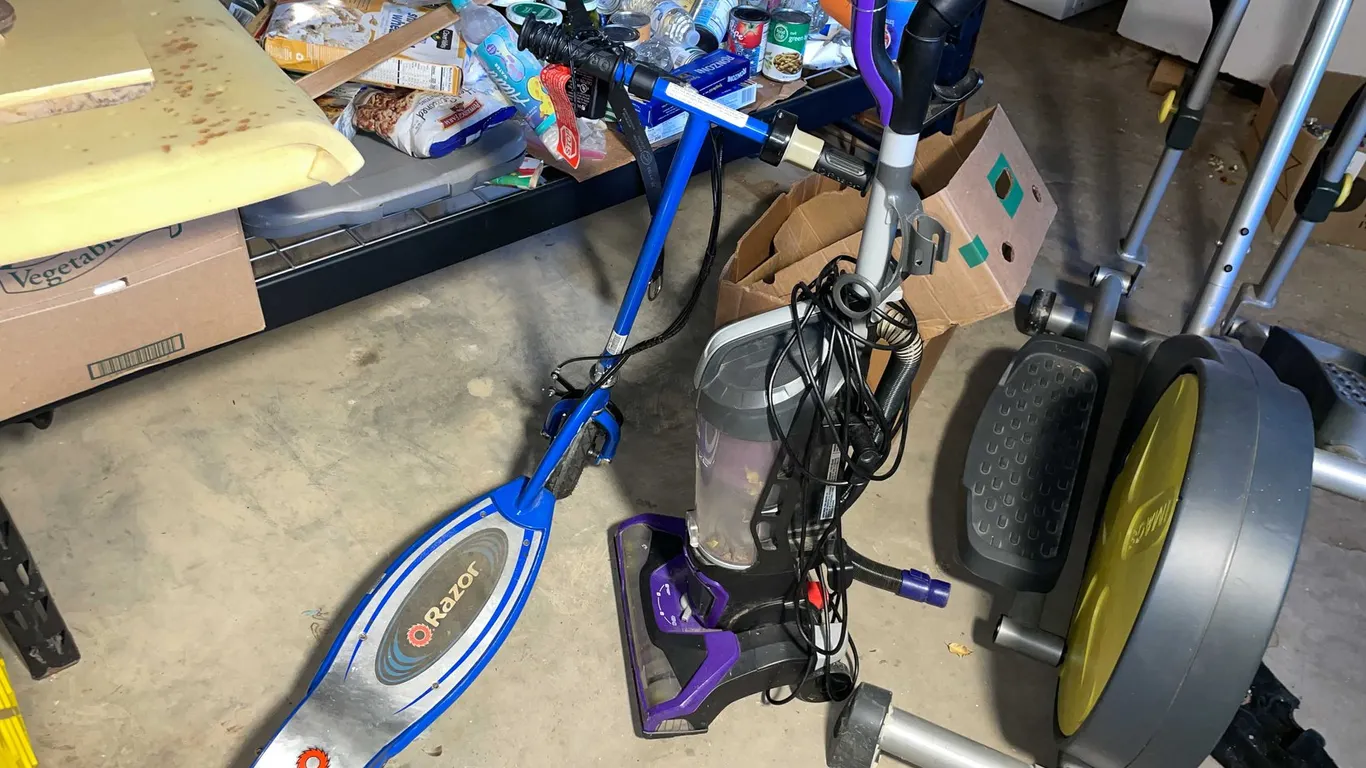 Vacuum and Scooter