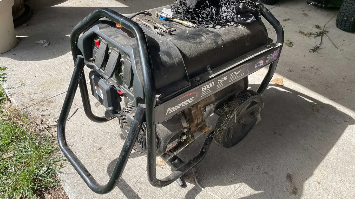 Powermate Gas Powered Generator