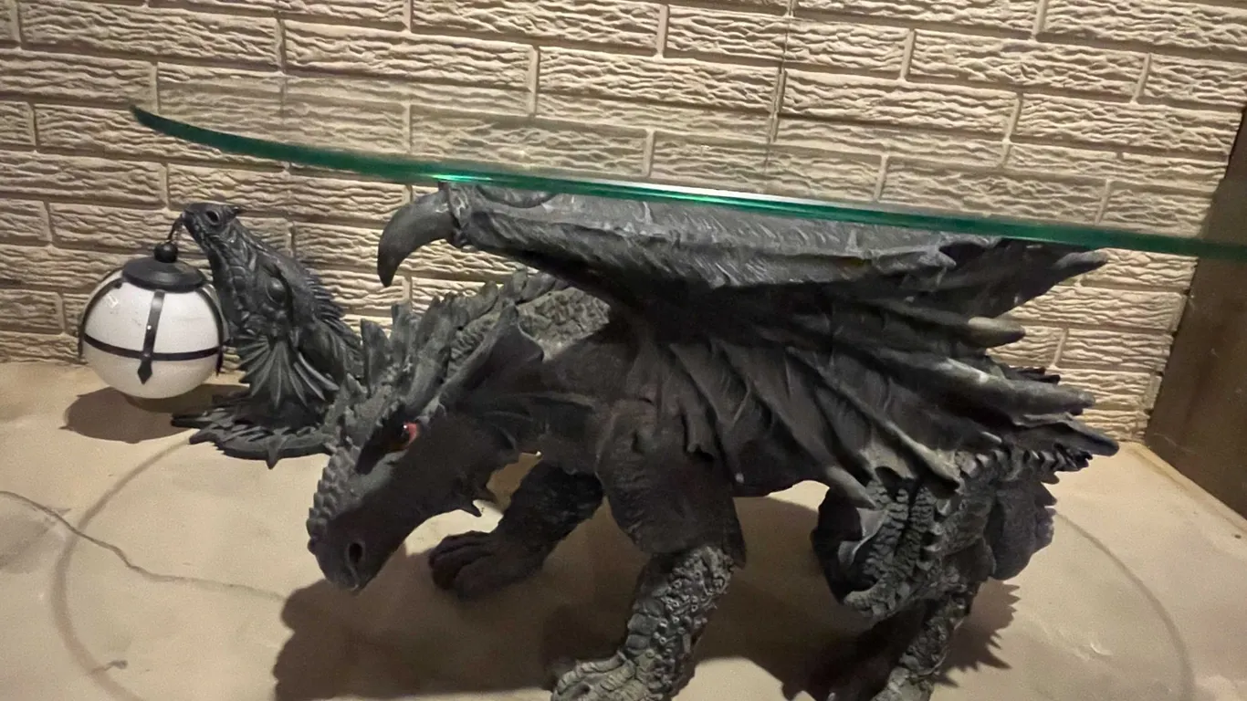 Dragon Table and Wall Art