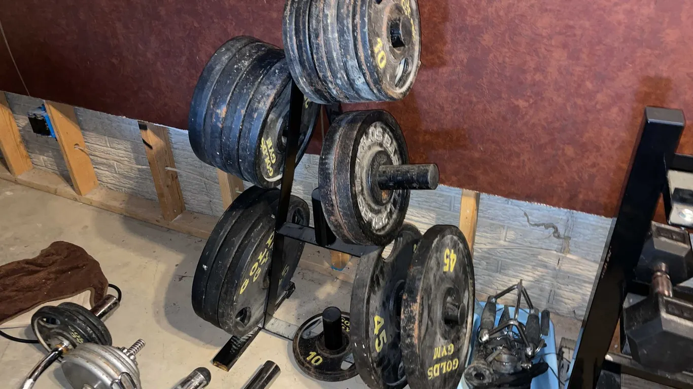 Stand with Weights