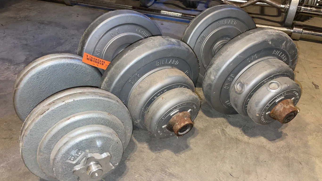 (3) Dumbbells with Weights