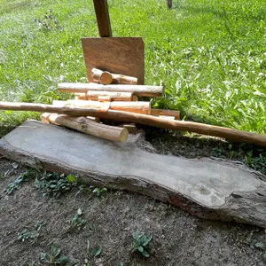 Pile of Live Edge Wood