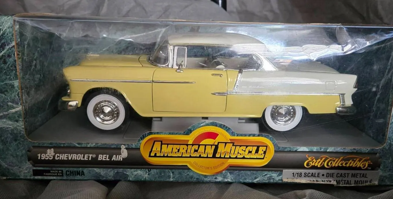 American Muscle 1955 Chevrolet Bel Air 1:18 Die-Cast Model