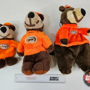 A&W Plush Bears (3) : - Teddy Bear - Backpack - Hand Puppet