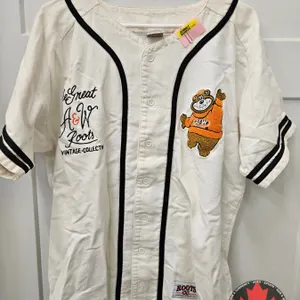 ROOTS A&W Cotton Shirt (Size Large) (NOTE : Small Wear Marks on Right Hand Upper Front)
