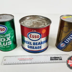 ESSO Combo :  - HDX Plus SAE 10W (Full) - Uniflo SAE 10W-50 (Full) - Wheel Bearing Grease (Partial F