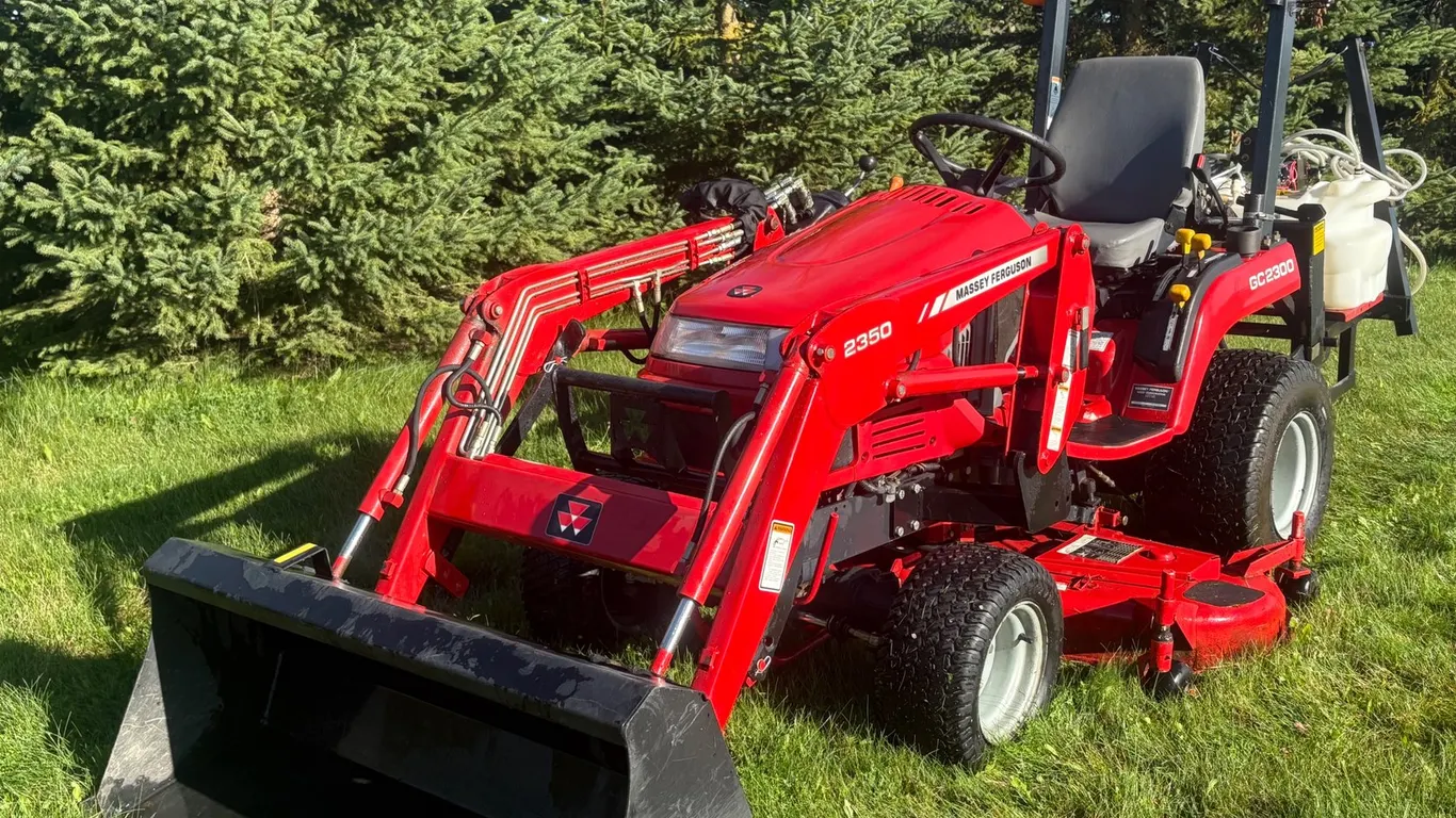 Massey Ferguson GC2300 Diesel Loader tractor