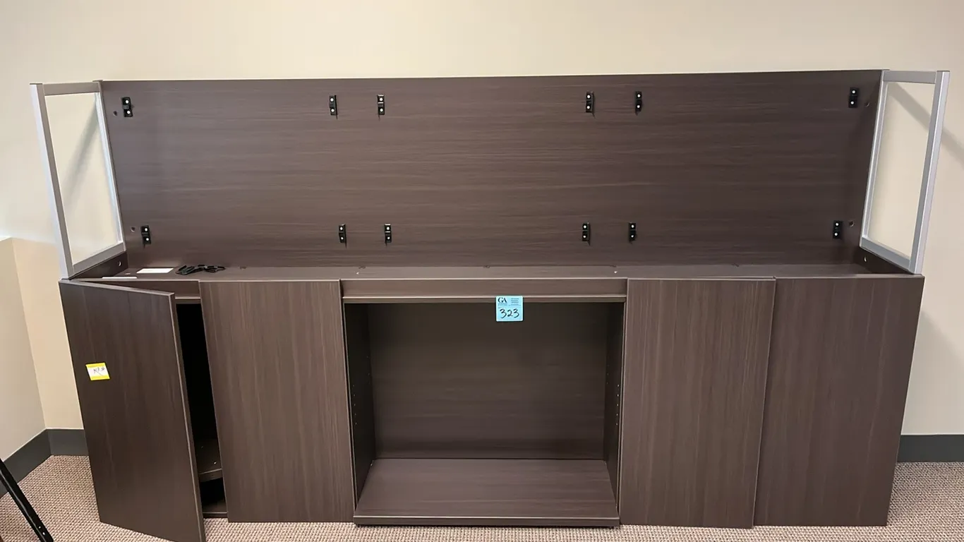 CWI Cabinetry, 8’x15”x53”, upside down in photos