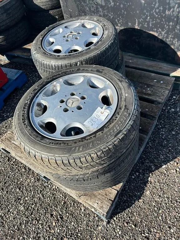 (4) Tires and Rims (Size 225/55R16)