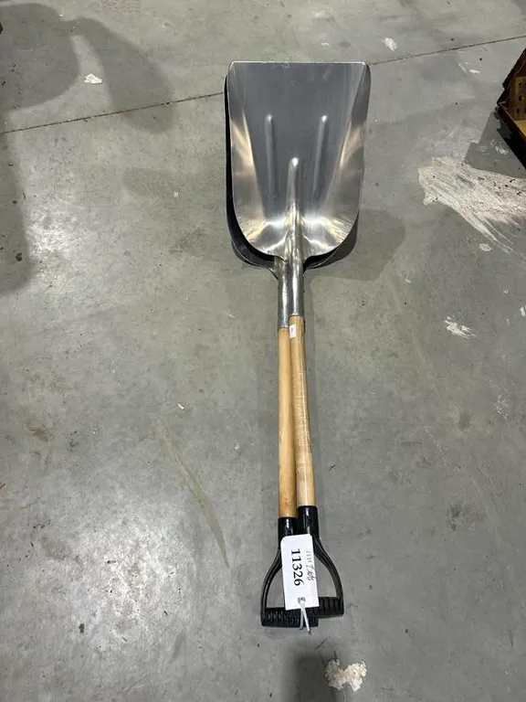 (2) Aluminum Scoop Shovels