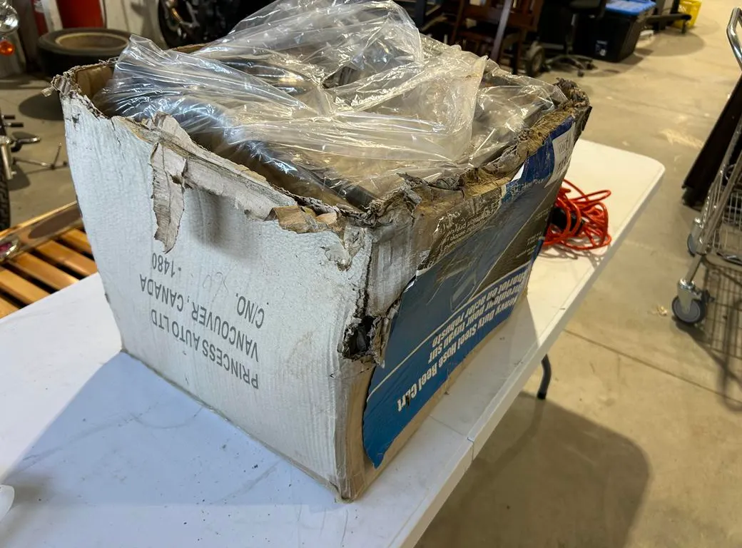 Steel Hose Reel Cart in Plastic & Work Lamp