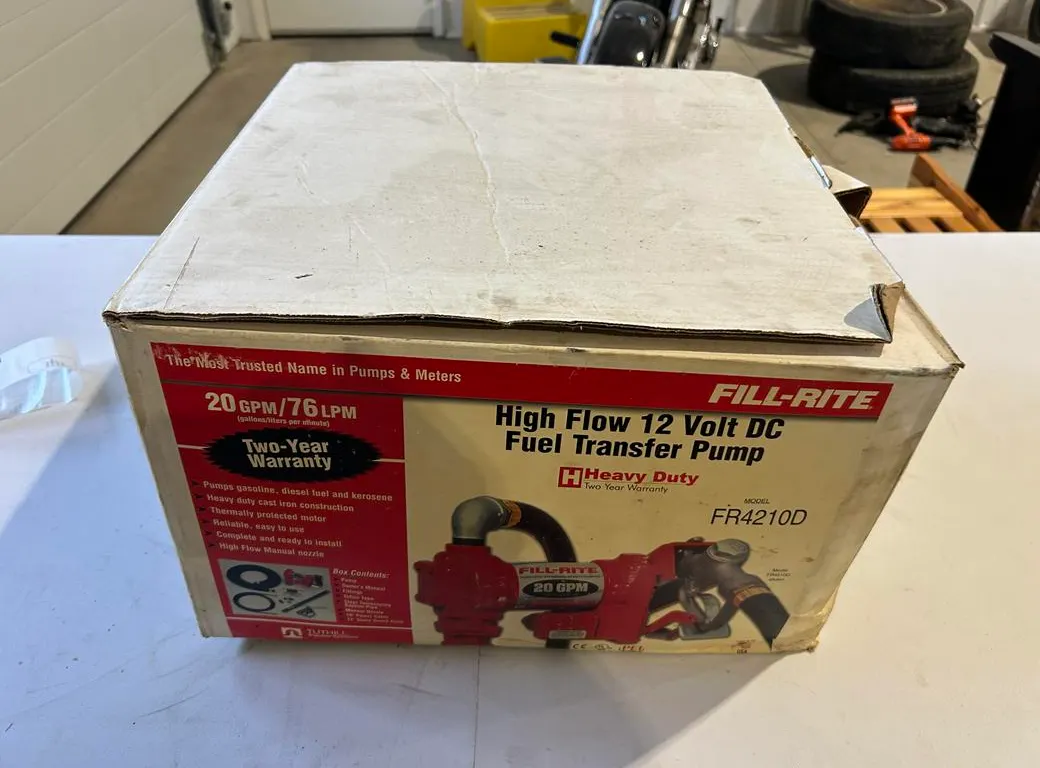 12V DC Fuel Transfer Pump