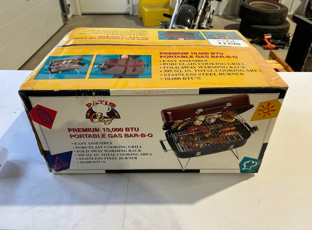Portable Gas Barbecue in Box