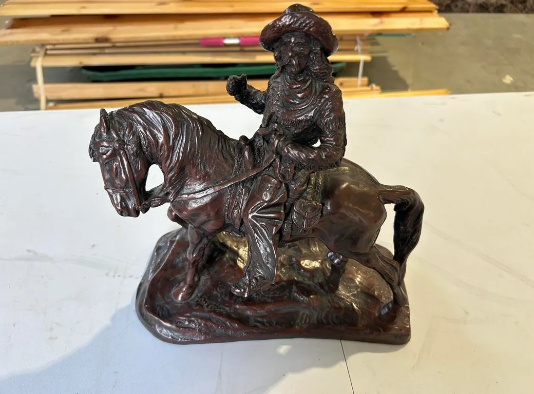 Western Cowboy Sculpture