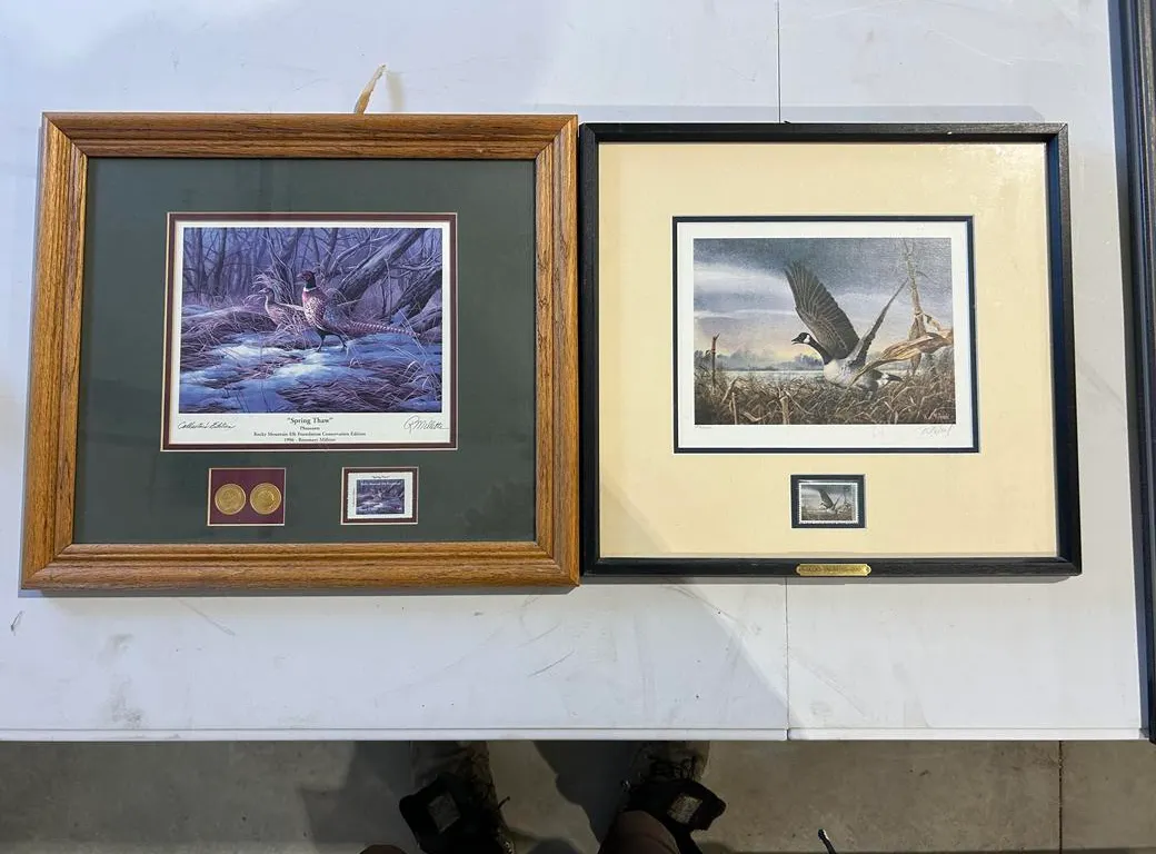 Spring Thaw & Ducks Unlimited Art Pieces