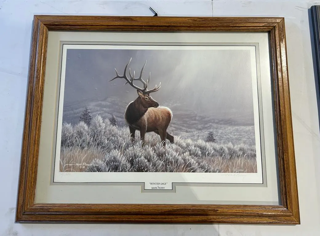 Winter Sage Art Piece