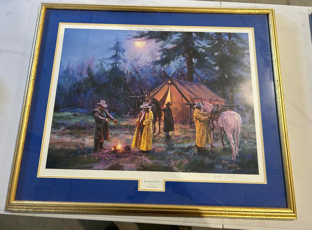Moonlight Reflection by Hulan Heming Art Piece