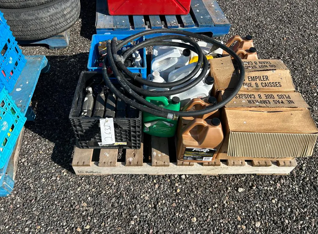 Assorted Automotive Fluids