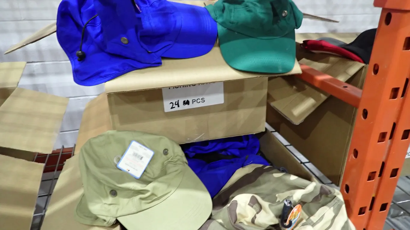 Lot of Approx. (124) Asst. Fishing Hats.