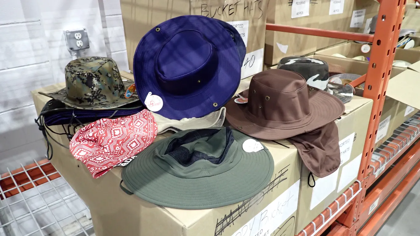 Lot of Approx. (217) Asst. Bucket Hats and Floppy Hats.