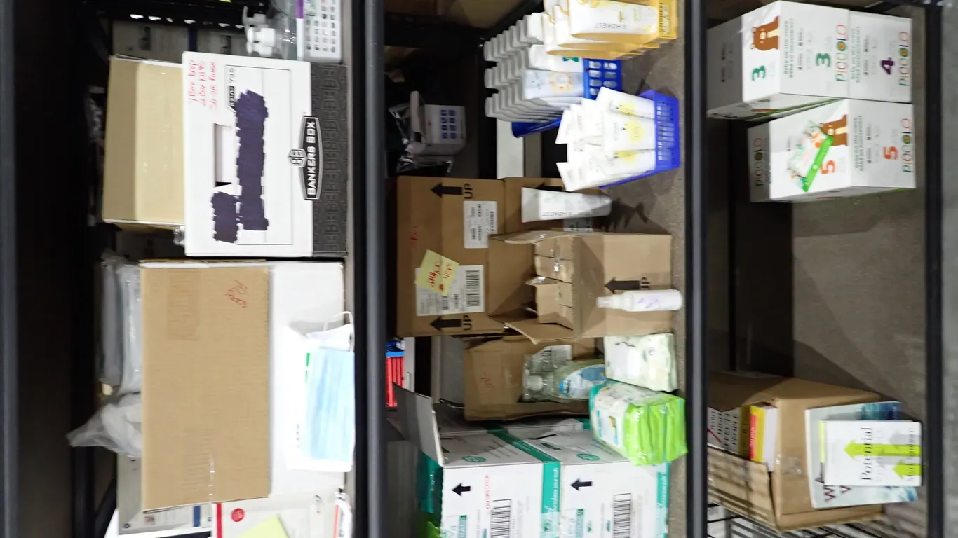 Lot of Asst. Wipes, Face Masks, Detangler, Lotions, etc.- NOTE: MAY BE PAST BEST BEFORE DATE.