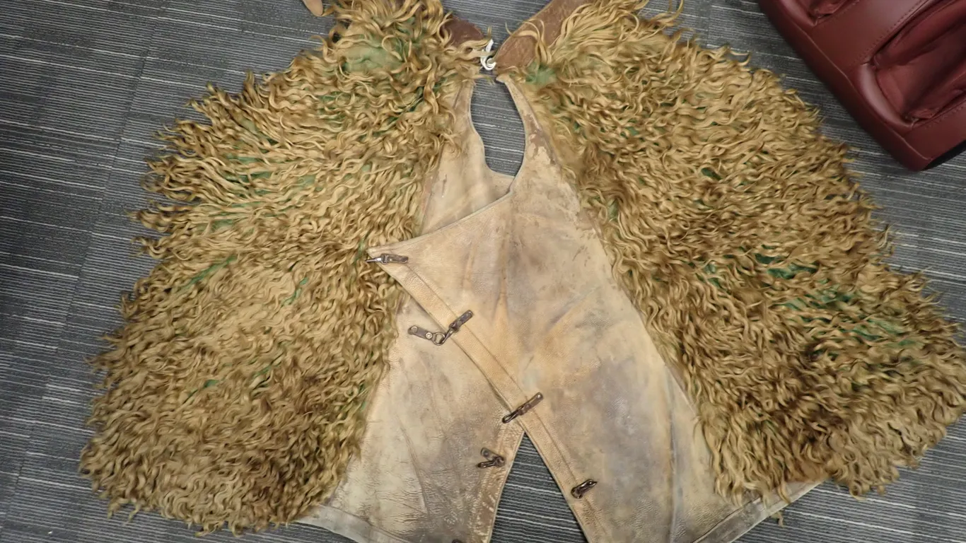 Angora Woolly Chaps-USED.