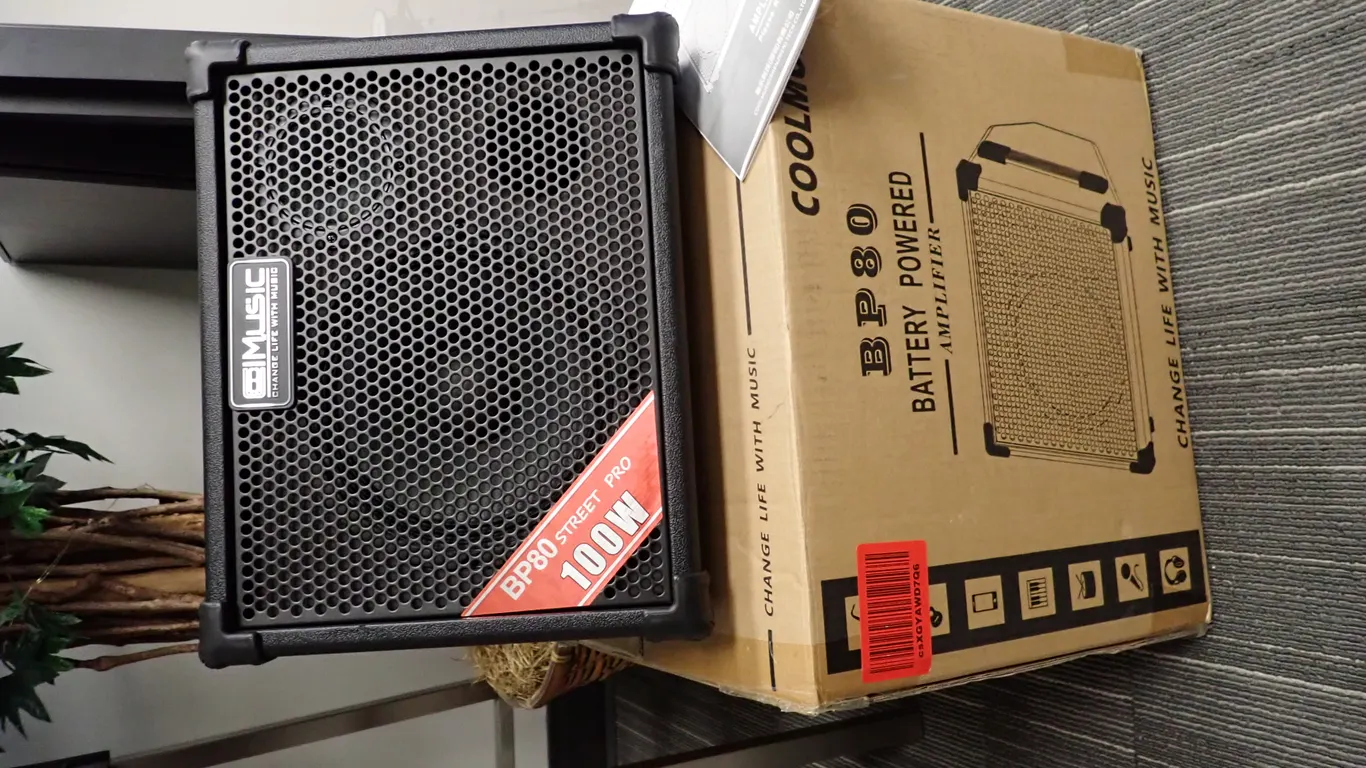 Coolmusic BP-80 Street Pro Battery Powered Portable Amplifier.