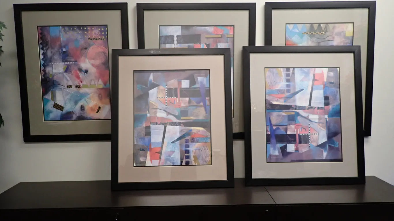 Lot of (5) Framed Prints.