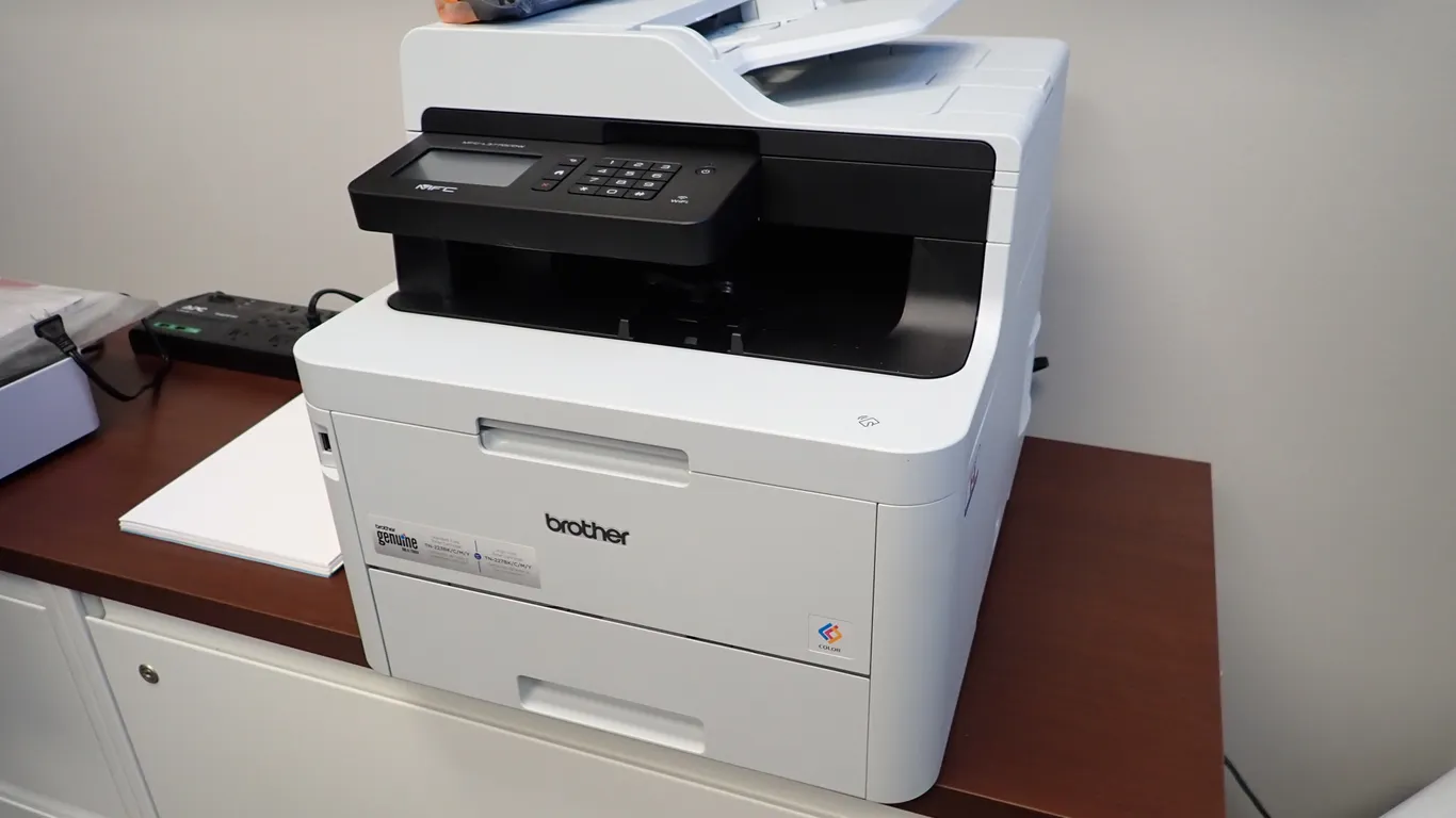 Brother MFC-L3770CDW Multi-Function Copier w/(1) Black Toner.