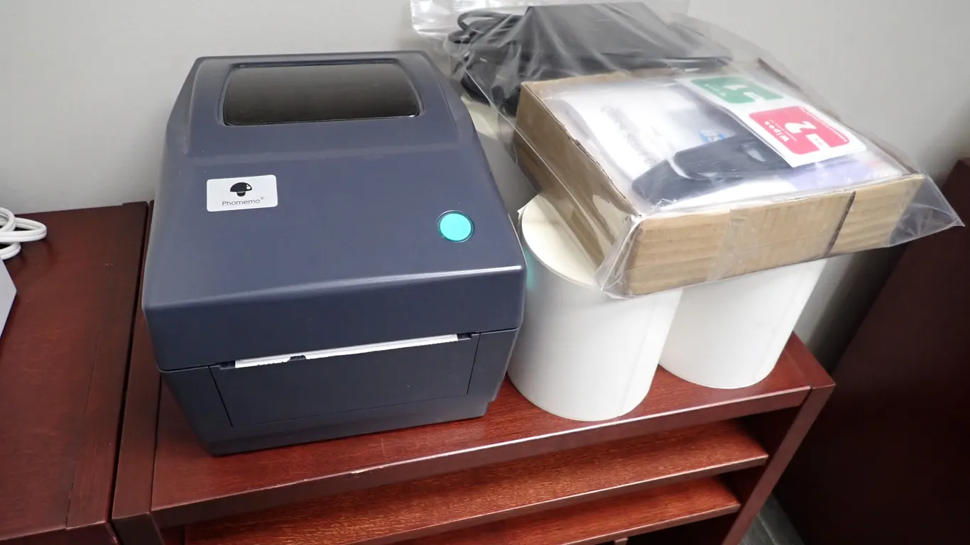 Phonemo PM-201-BK Label Printer.