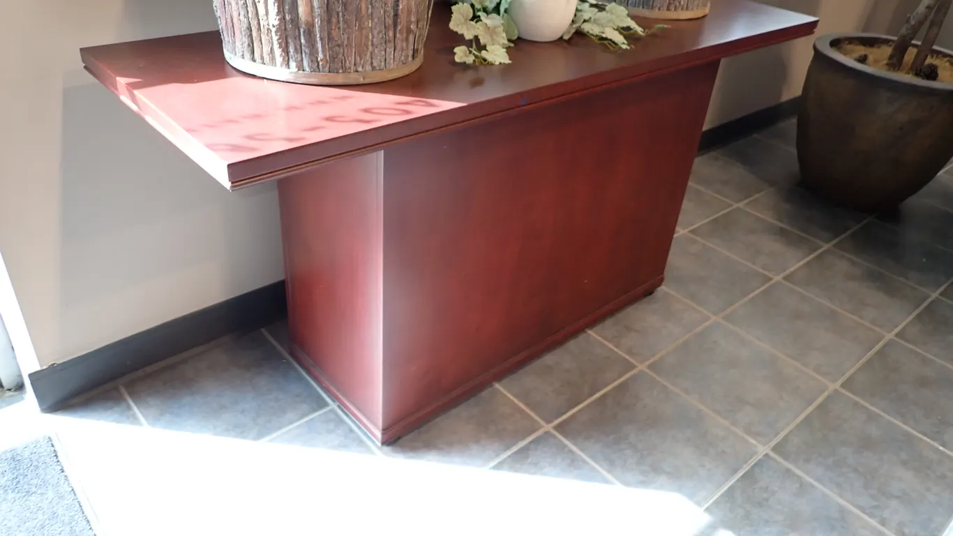 Wood 60-1/2"x20-1/2"x29-1/2" Sofa Table.