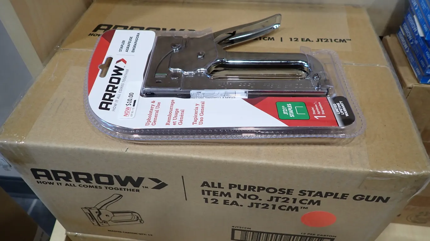 Lot of (12) Arrow Staple Guns.