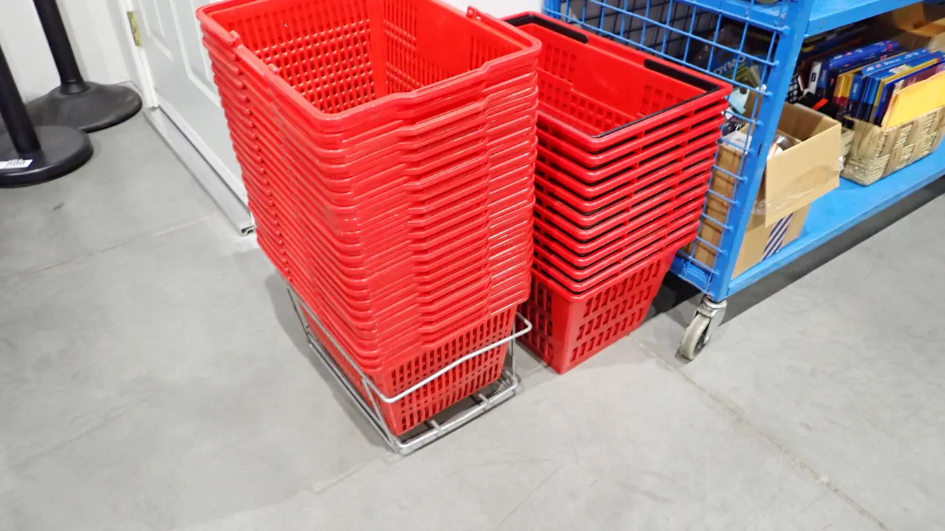 Lot of Approx. (33) Shopping Baskets.