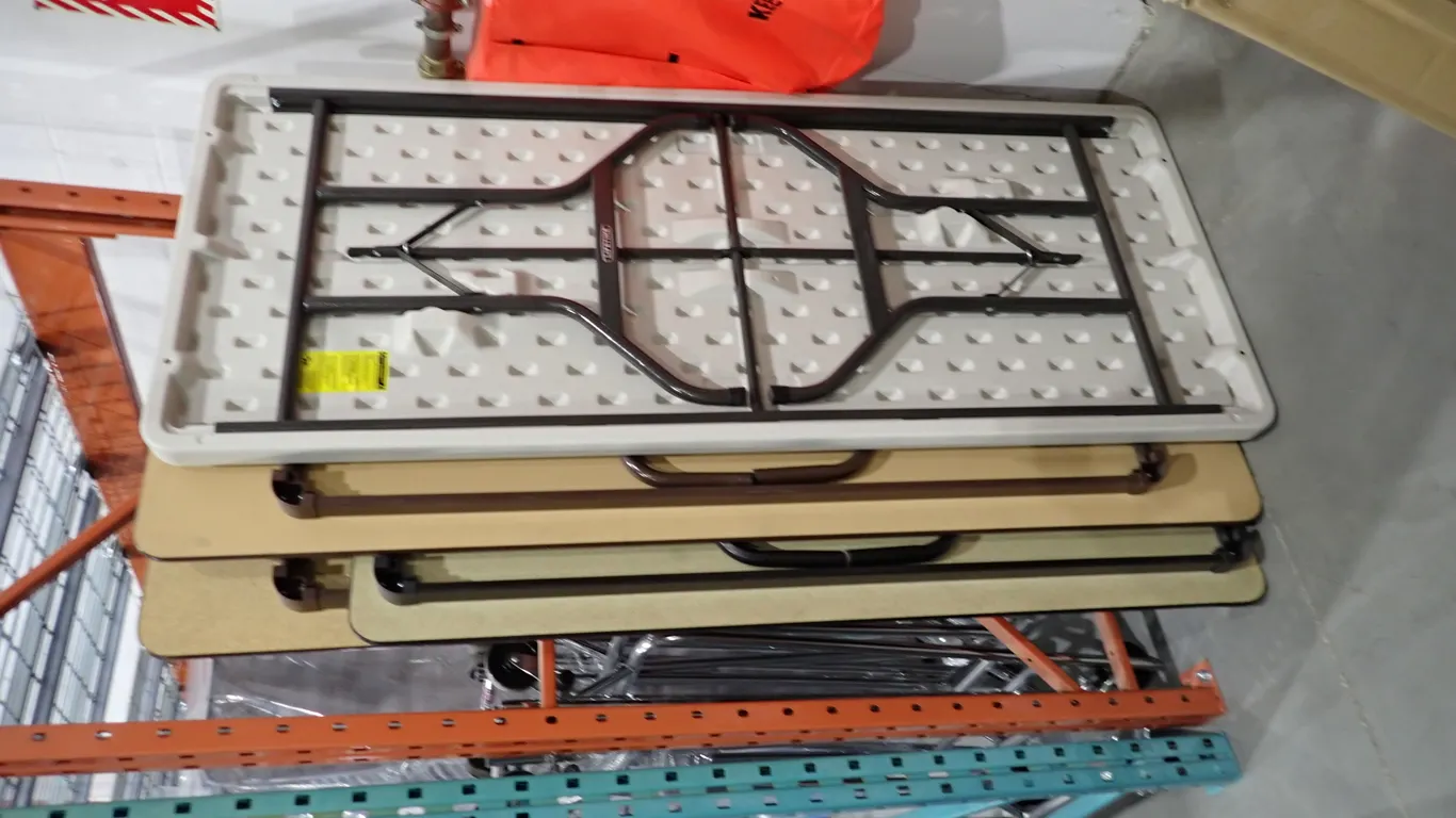 Lot of (4) Asst. Folding Tables.
